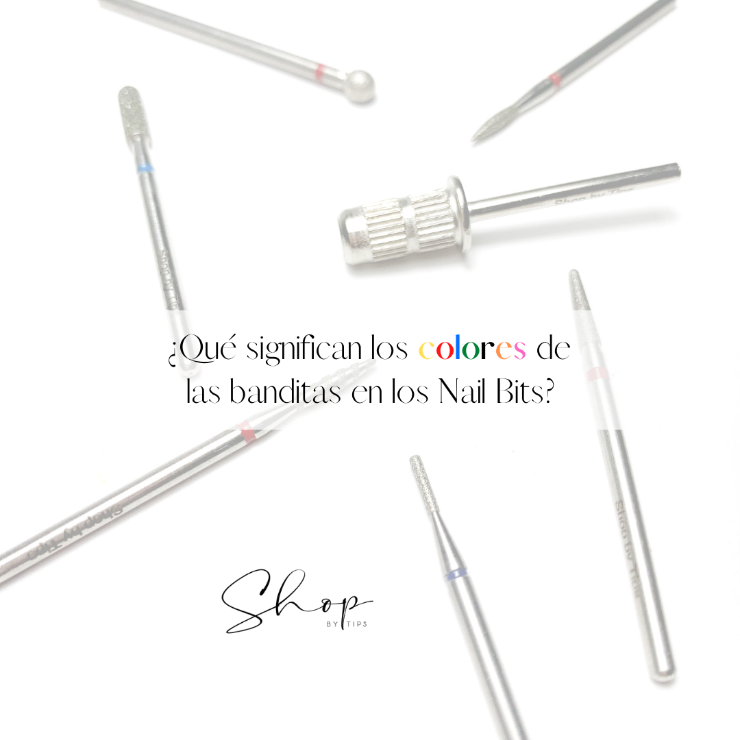 ¿Qué significan los colores de las banditas en los Nail Bits?