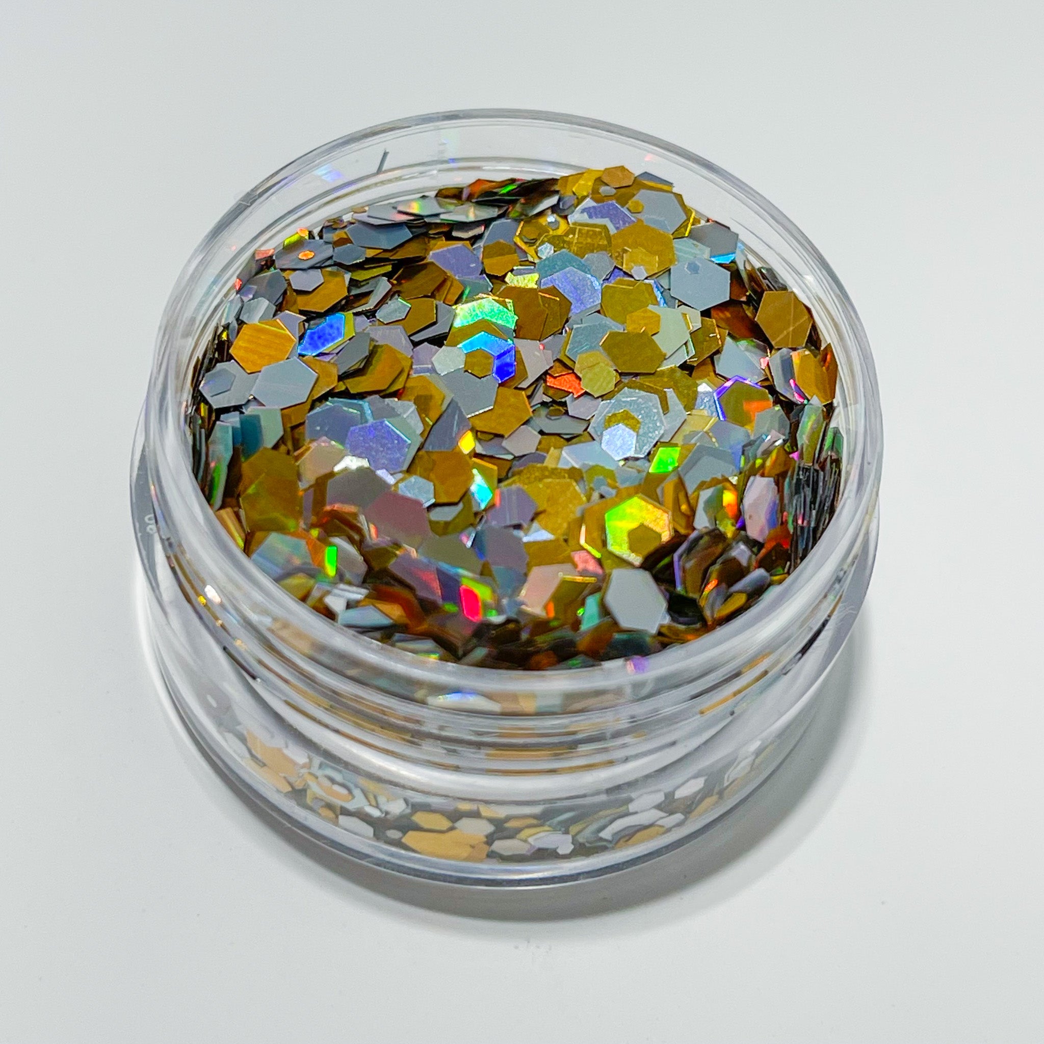 GOLD & SILVER HOLO MIX