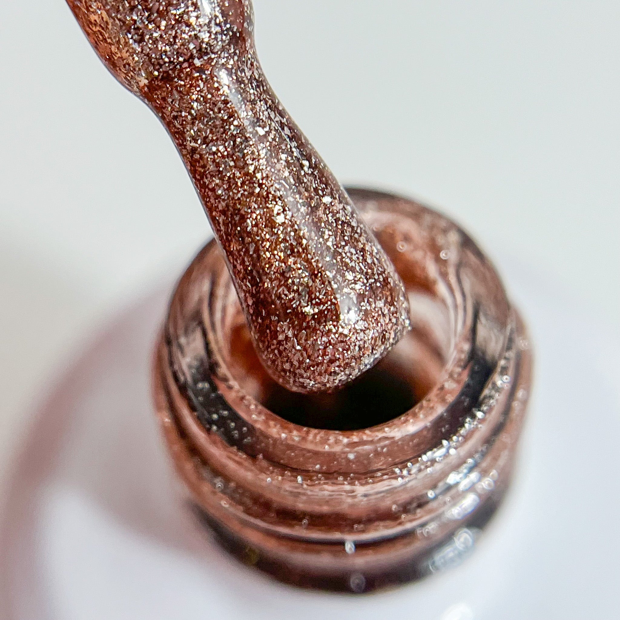 GLITTER CAT EYE - ROSE GOLD