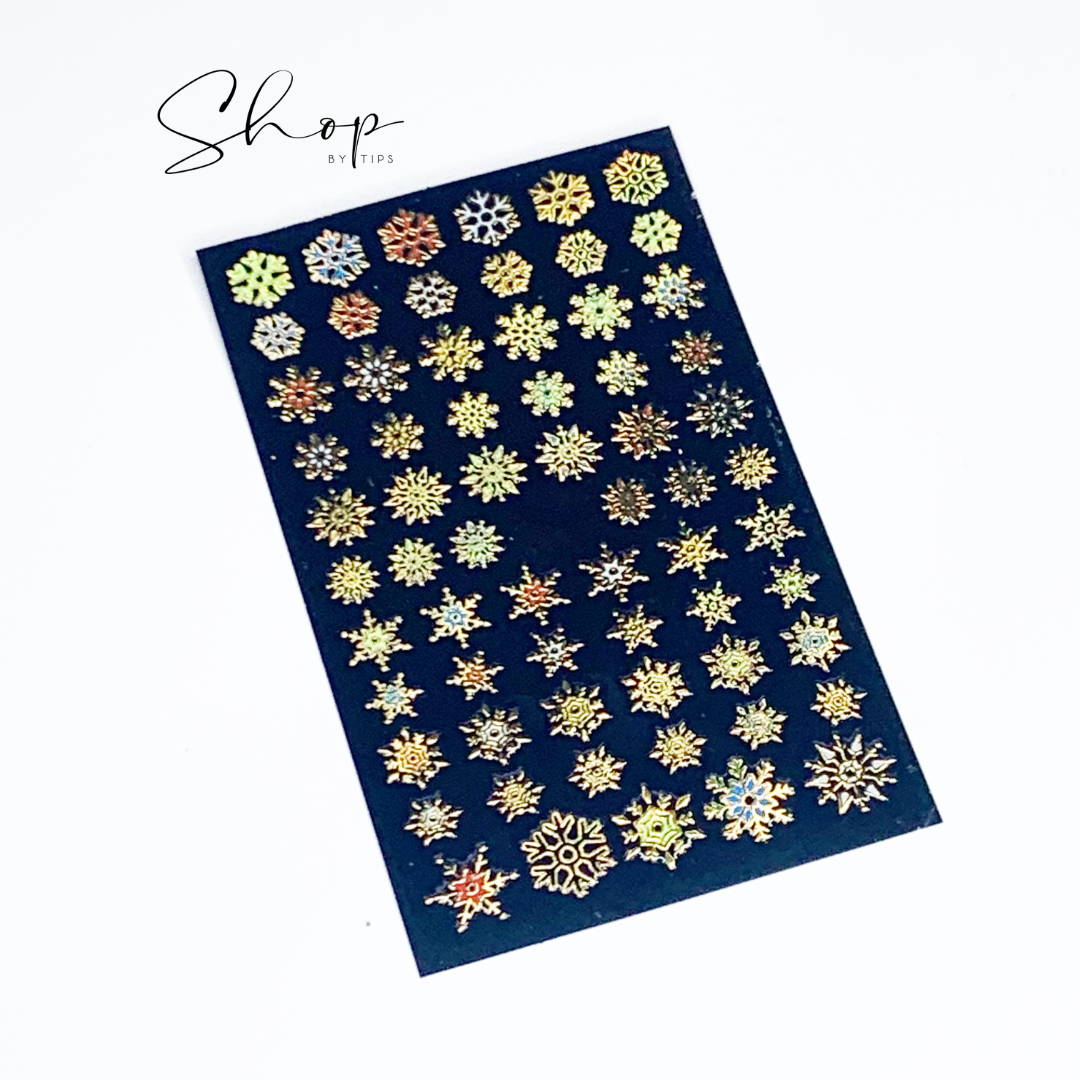 Gold Snowflakes