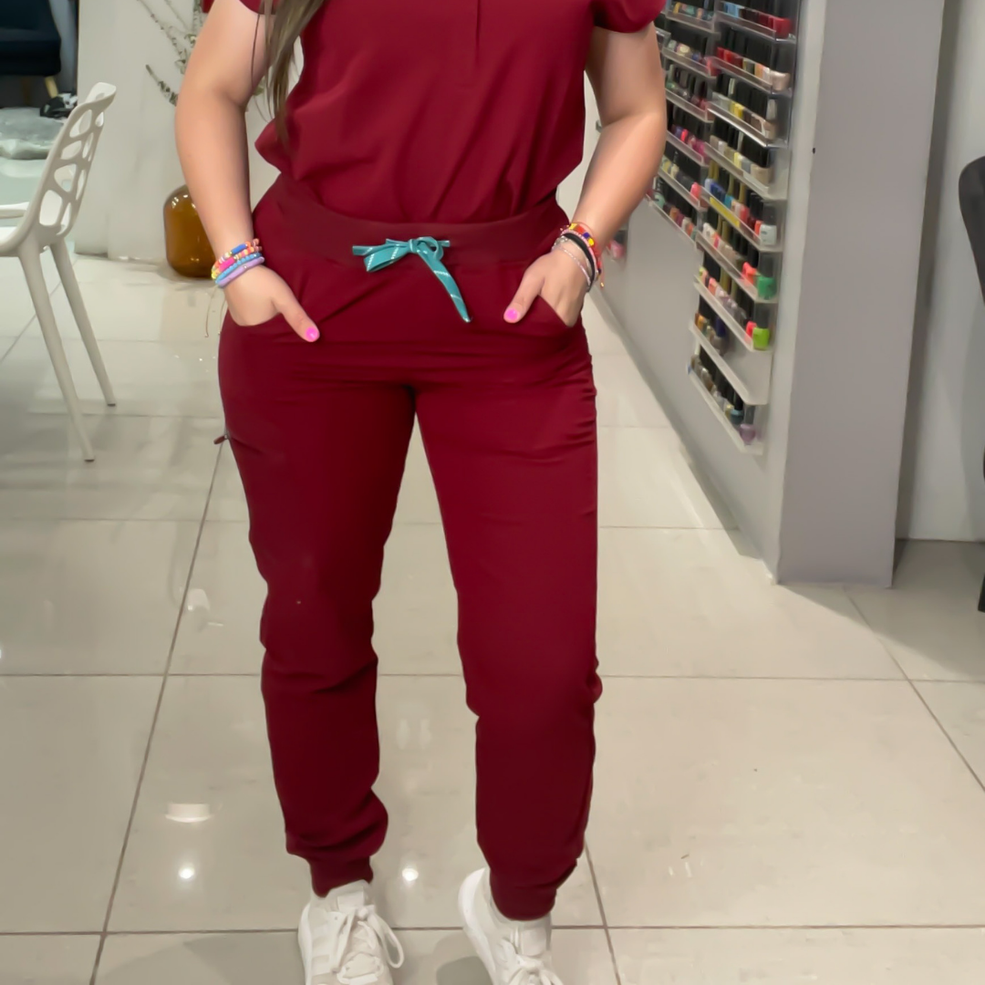 COMFORT PANTS - BURGANDY