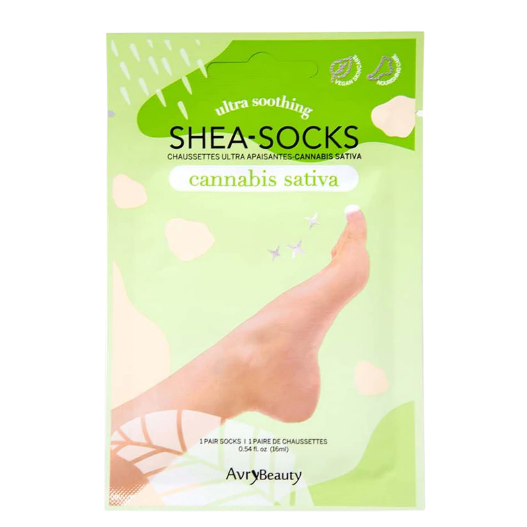 Shea Butter Socks Cannabis Sativa