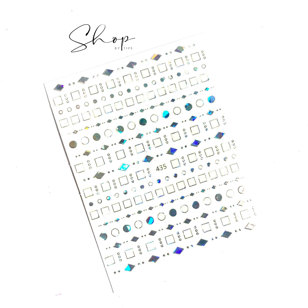 Silver Small Geometrics