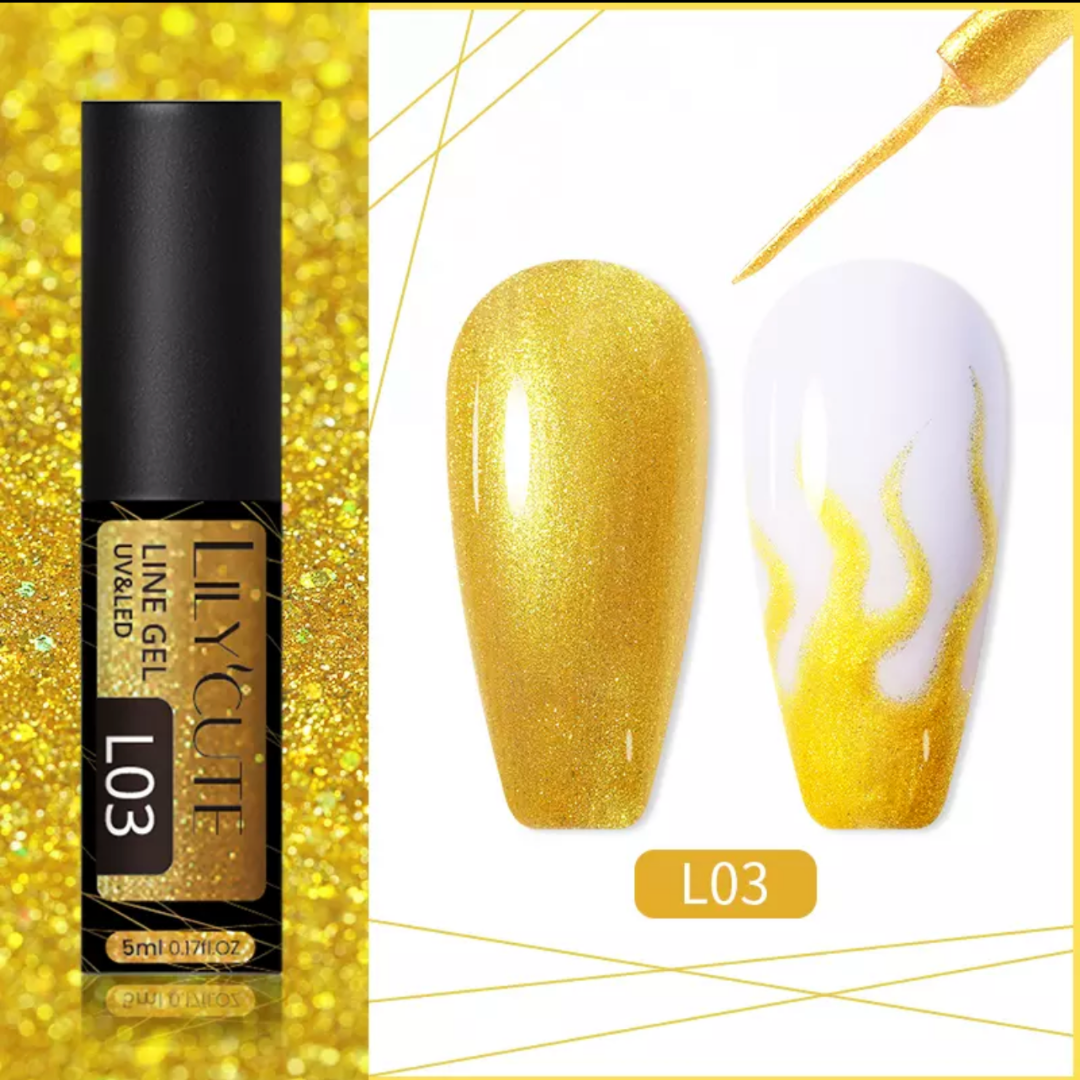 LINER GEL GOLD