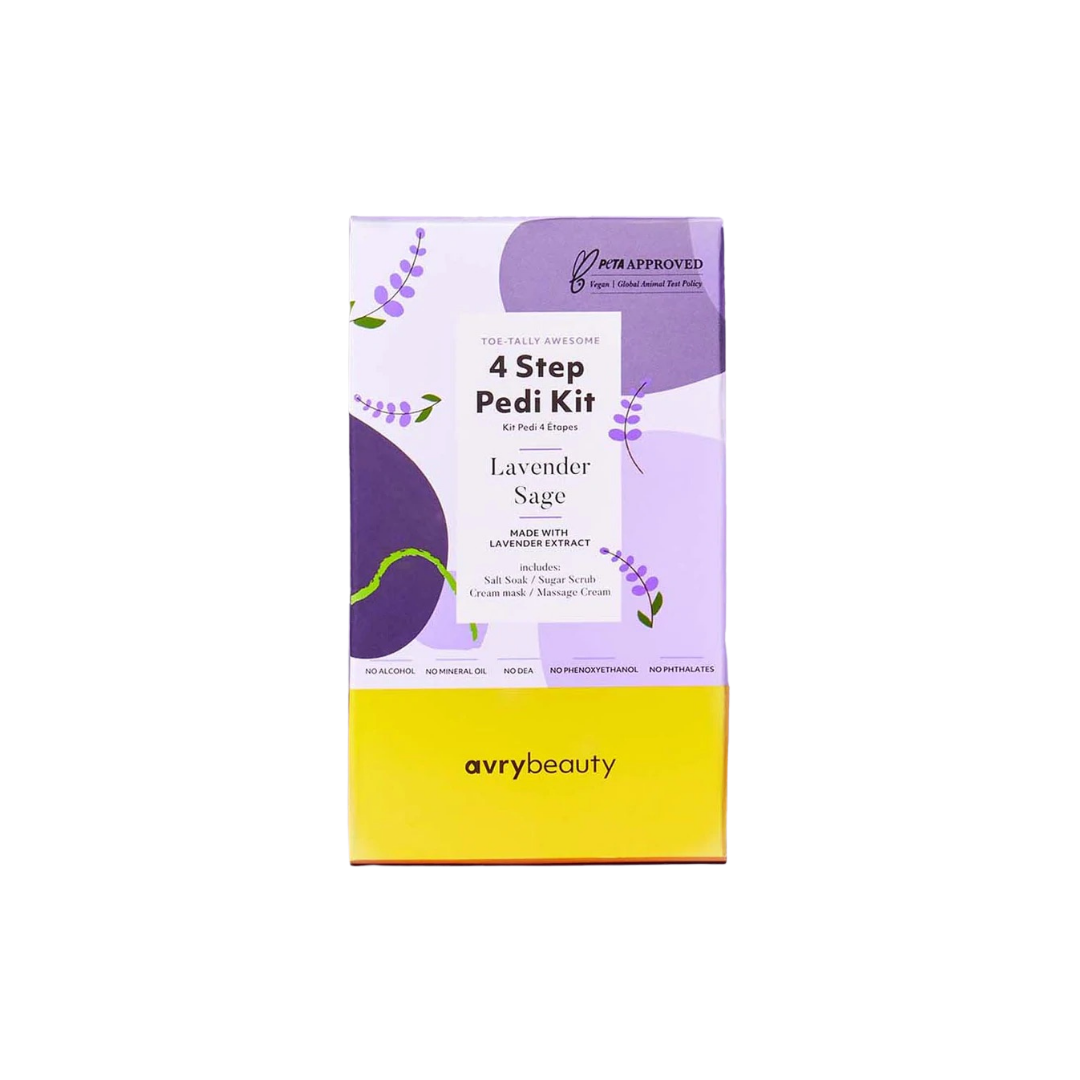 4 Step Pedi Kit - Lavanda