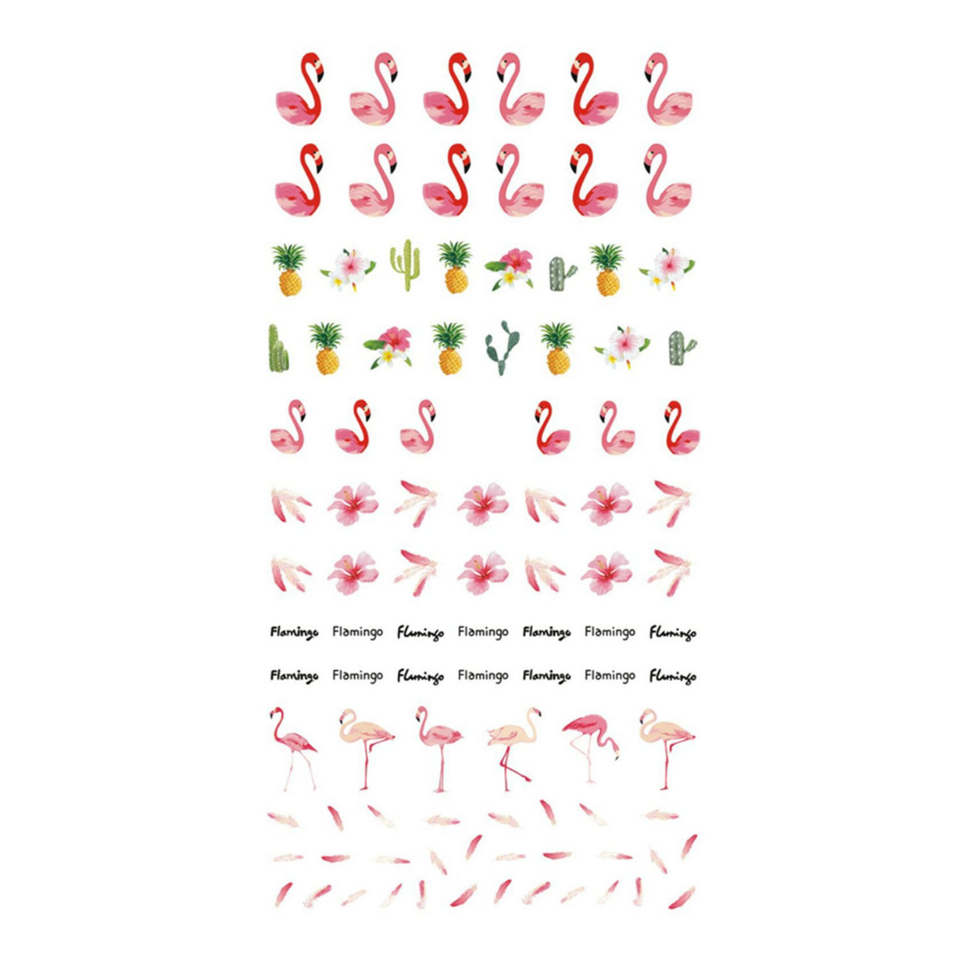 FLAMINGO NAIL ART
