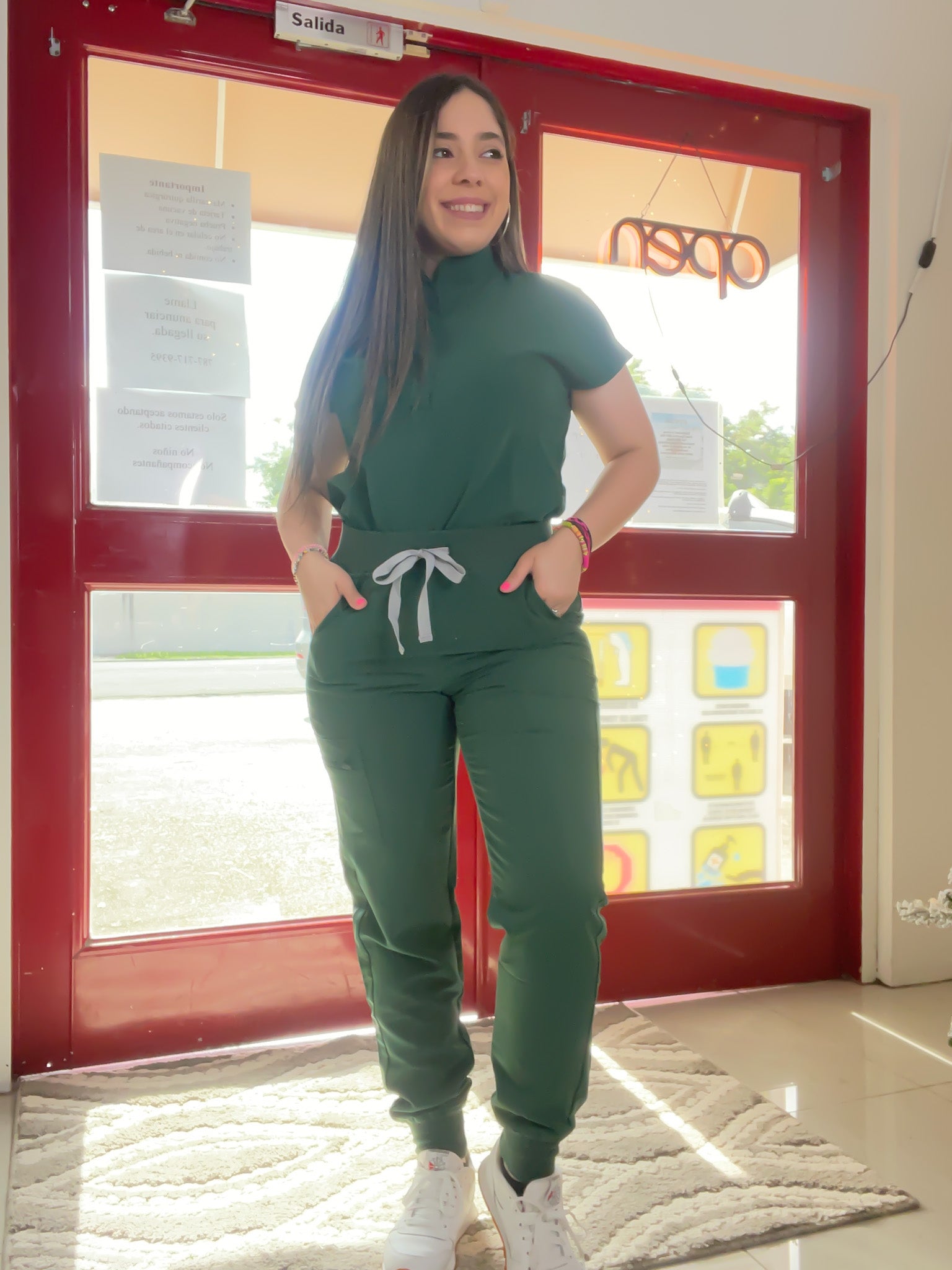 COMFORT PANTS - FOREST GREEN