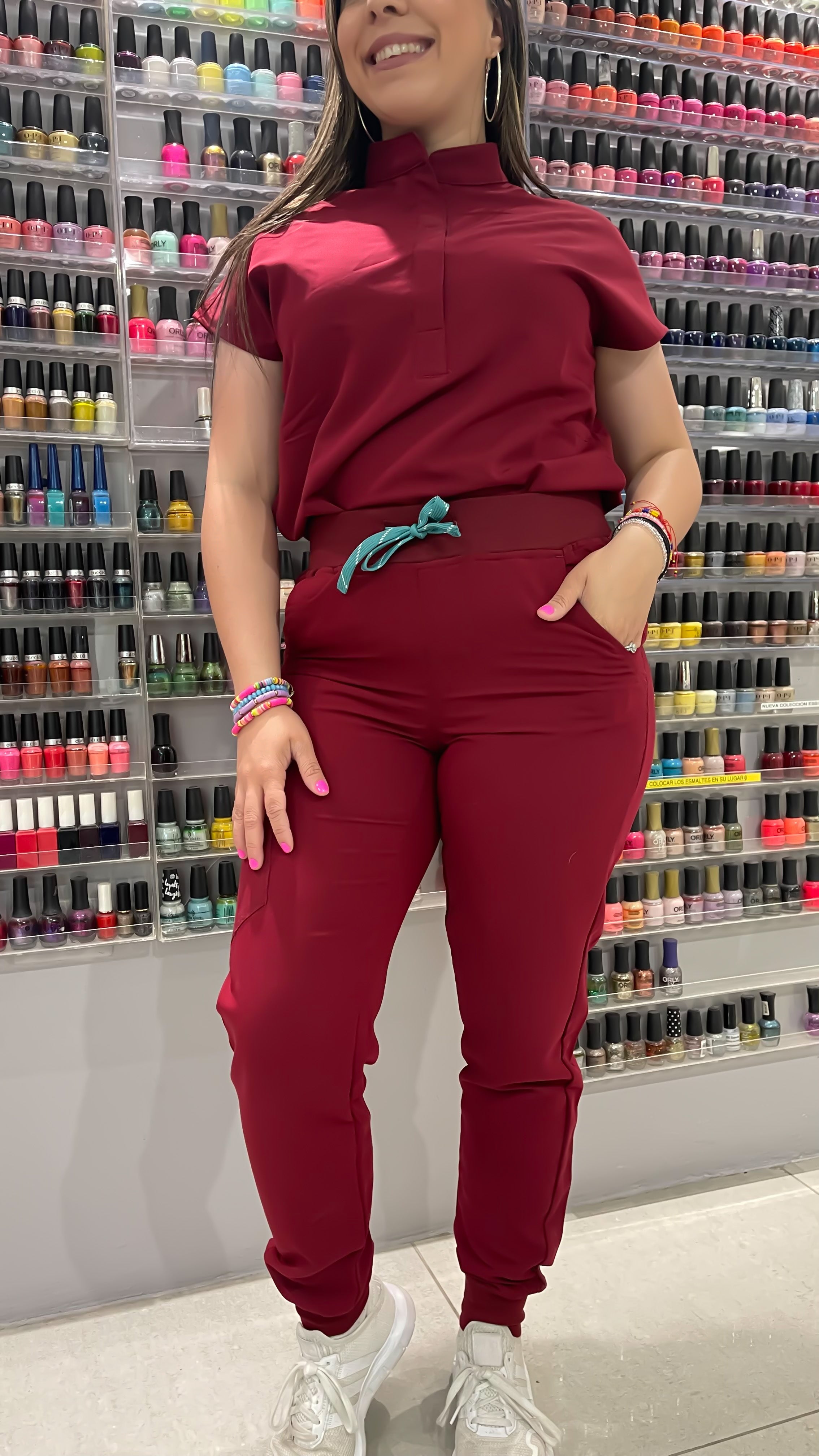 COMFORT PANTS - BURGANDY