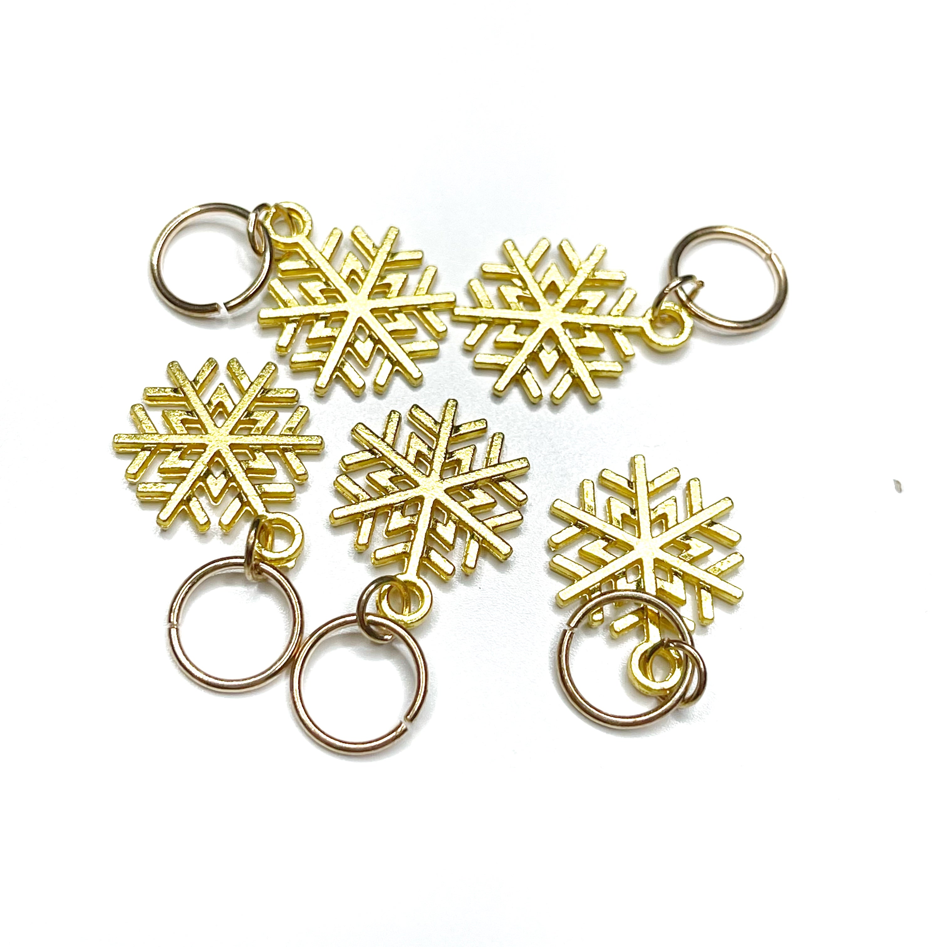Gold Snowflakes