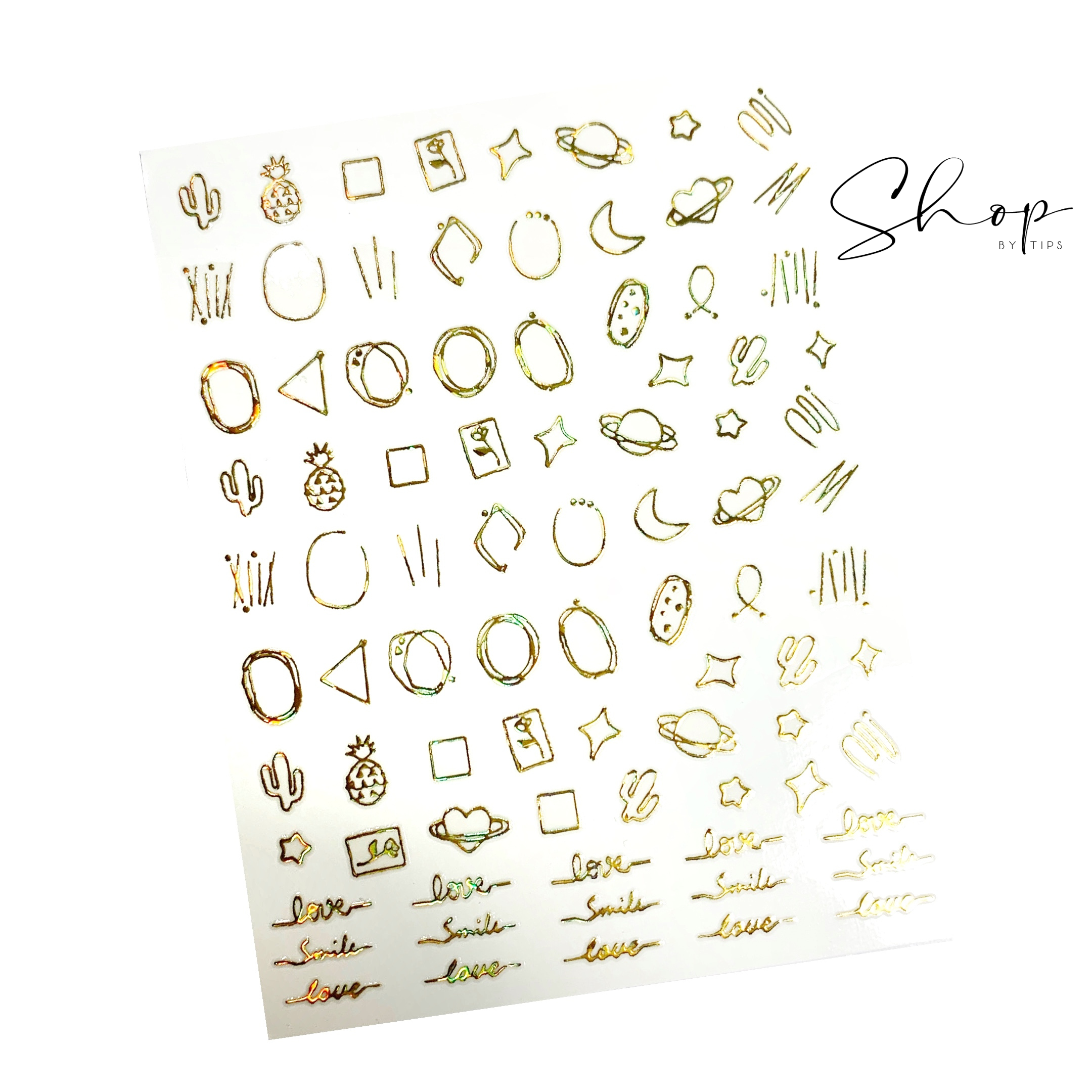 Gold Nail Art
