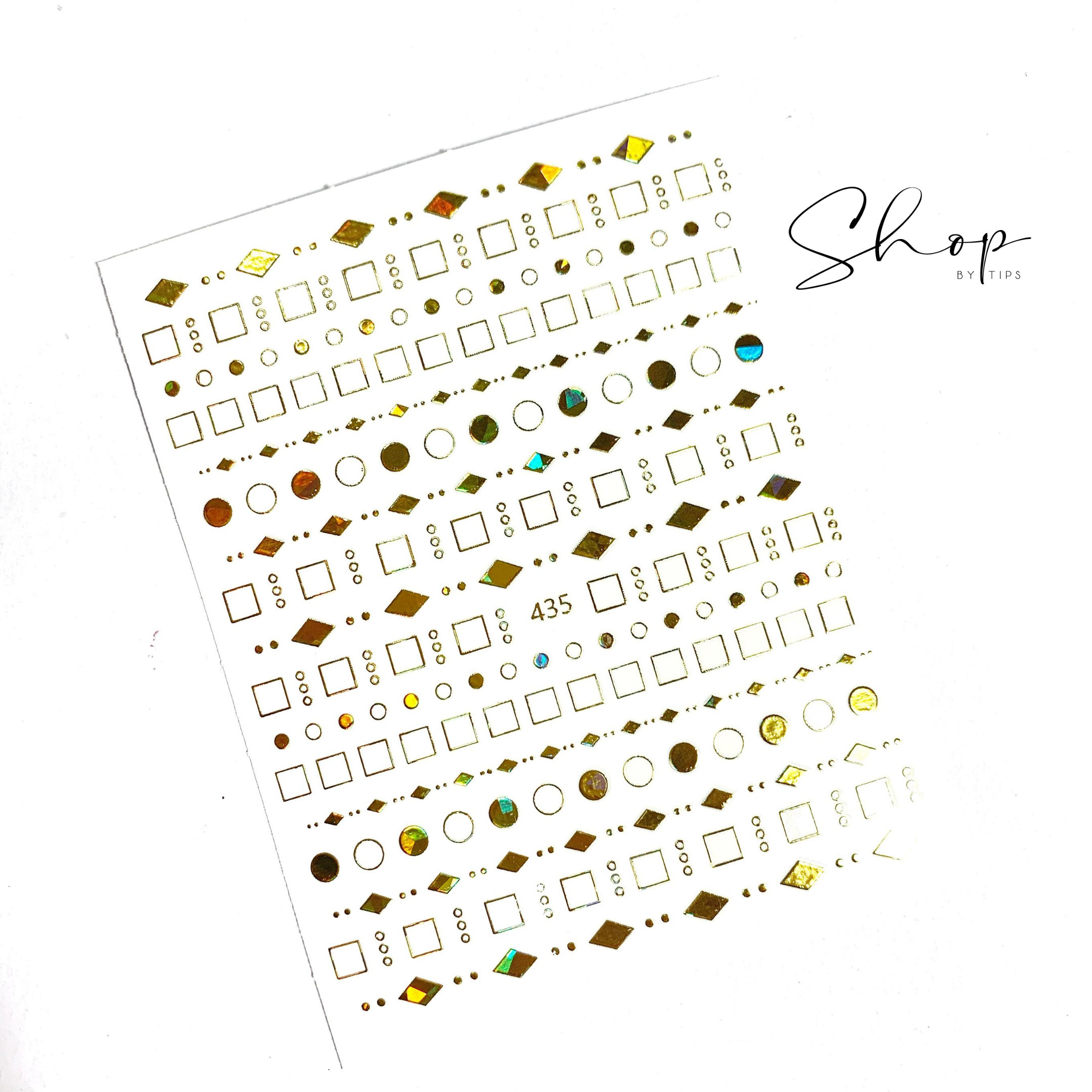 Gold Small Geometrics