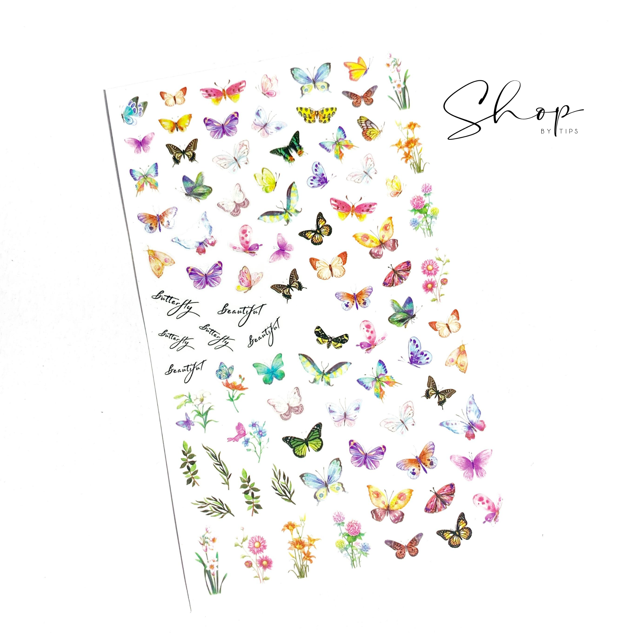 Butterfly Nail Art