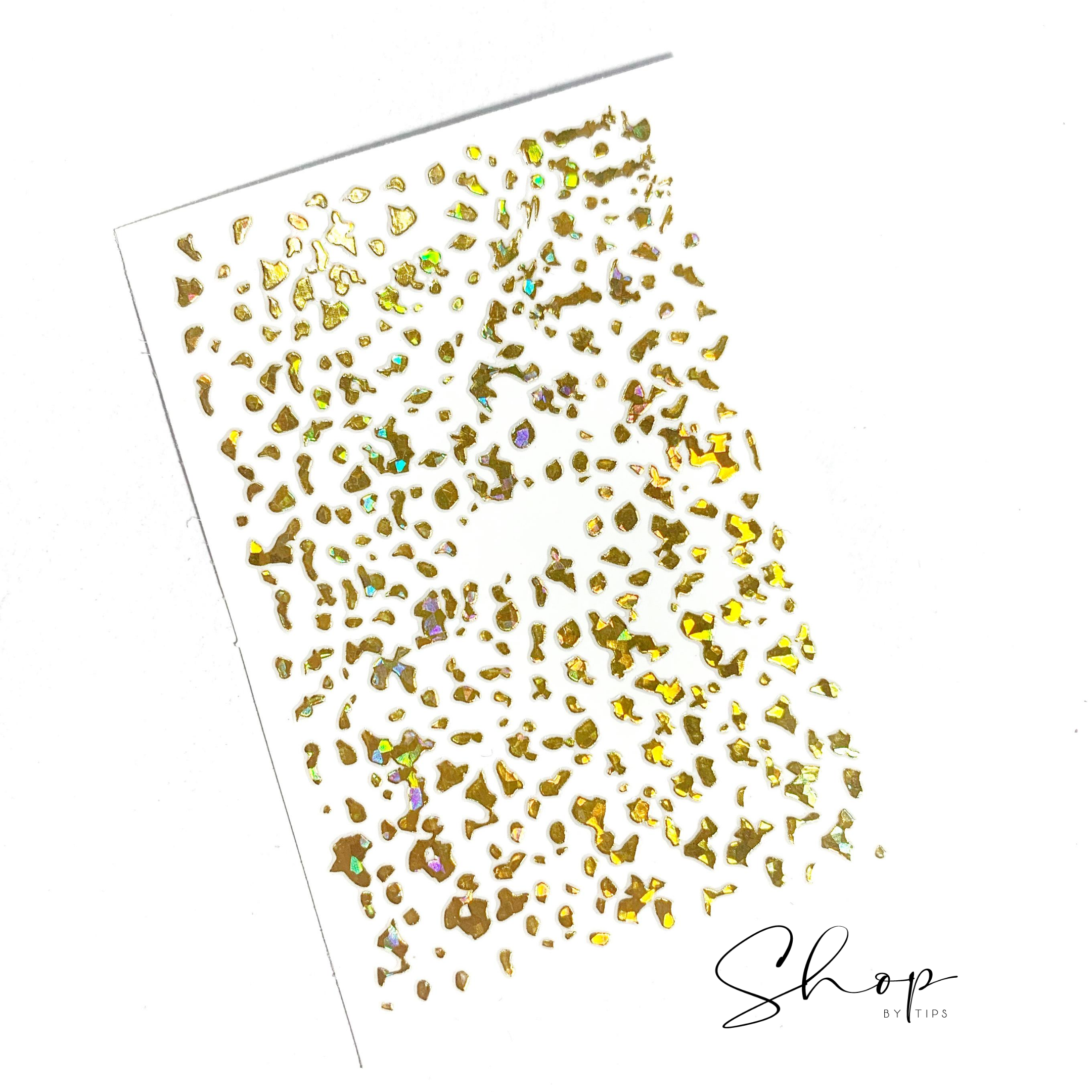 Gold Holographic Spots